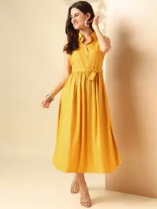 Anouk Women Fit & Flare Midi Dress