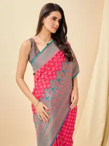 Rekha Maniyar Woven Design Pure Silk Banarasi Saree