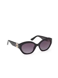 GUESS Women Oval Sunglasses with UV Protected Lens GUS001045601BSG
