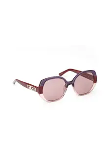 GUESS Women Oversized Sunglasses with UV Protected Lens GUS79115571YSG