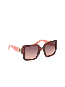 GUESS Women Square Sunglasses with UV Protected Lens GUS001035252FSG
