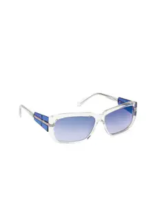 GUESS Men Rectangle Sunglasses with UV Protected Lens GUS000906027XSG