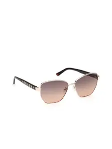 GUESS Women Oversized Sunglasses with UV Protected Lens GUS001025632FSG