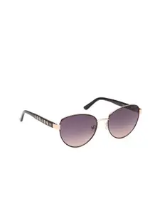 GUESS Women Oval Sunglasses with UV Protected Lens GUS001015505BSG