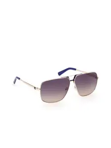 GUESS Men Square Sunglasses with UV Protected Lens GUS000706132WSG