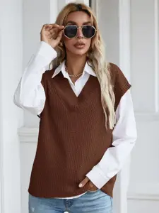 StyleCast Women Knitted Sweater Vest
