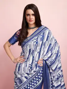Rekha Maniyar Zari Silk Blend Saree
