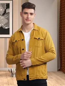 Kuons Avenue Men Solid Spread Collar Tailored Jacket