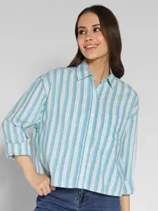 AMERICAN EAGLE OUTFITTERS Women Striped Casual Shirt