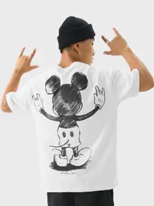 The Souled Store Men Graphic Printed Polo Collar T-shirt