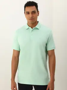 Allen Solly Men Solid Polo Collar T-shirt