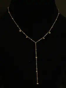 PALMONAS 18K Gold-Plated Stainless Steel Necklace