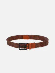 Allen Solly Men Textured Leather Belt
