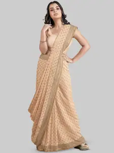 RATAN Floral Pure Cotton Saree