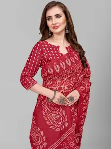 RATAN Paisley Pure Cotton Saree