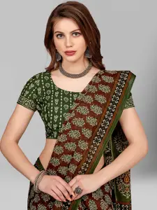 RATAN Ethnic Motifs Pure Cotton Saree