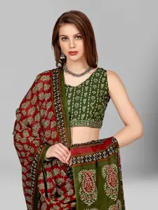 RATAN Batik Pure Cotton Saree