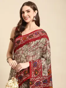 RATAN Ethnic Motifs Pure Cotton Saree