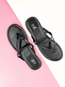 THE MADRAS TRUNK Women One Toe Flats