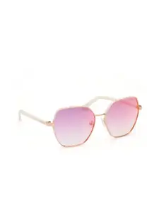 GUESS Women Oversized Sunglasses with UV Protected Lens