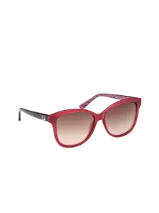 GUESS Women Oval Sunglasses with UV Protected Lens
