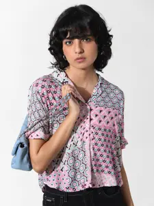 ONLY Women Opaque Printed Casual Shirt