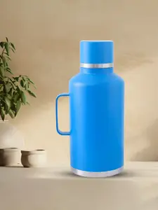 Kuber Industries Blue Single Stainless Steel Solid Water Bottle