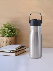 Kuber Industries Steel Single Stainless Steel Solid Water Bottle