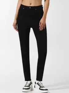 ONLY Women Skinny Fit High-Rise Stretchable Jeans