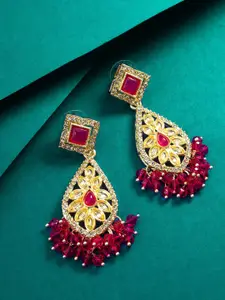aadita Oval Drop Earrings