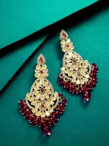 aadita Oval Drop Earrings