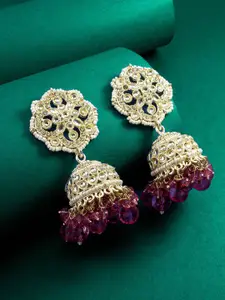 aadita Oval Jhumkas Earrings