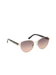 GUESS Women Aviator Sunglasses with UV Protected Lens