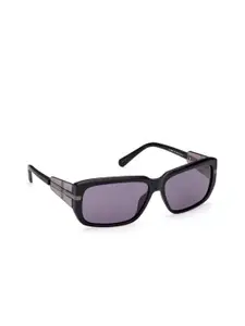 GUESS Men Rectangle Sunglasses with UV Protected Lens