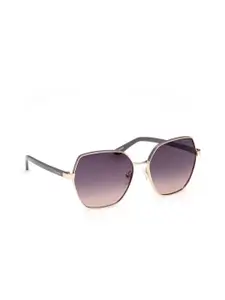 GUESS Women Oversized Sunglasses with UV Protected Lens