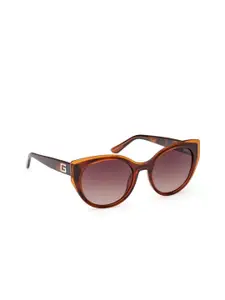 GUESS Women Oval Sunglasses with UV Protected Lens