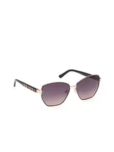 GUESS Women Oversized Sunglasses with UV Protected Lens
