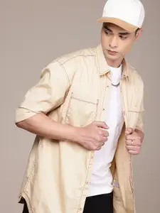 The Roadster Life Co. Pure Cotton Relaxed Fit Casual Shirt