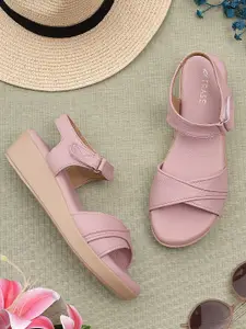 TRASE Wedge Open Toe Sandals