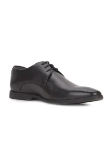 Hush Puppies Men Round Toe Leather Formal Derbys