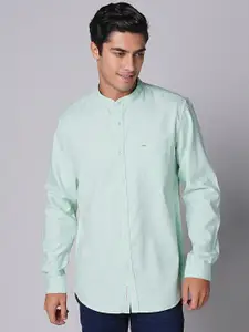 Oxemberg Men Slim Fit Opaque Casual Shirt