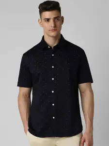 Van Heusen Sport Men Micro Ditsy Printed Casual Shirt
