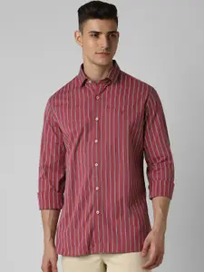 Van Heusen Sport Men Striped Spread Collar Slim Fit Casual Shirt