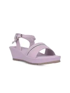Bata comfit Open Toe Buckle Wedge