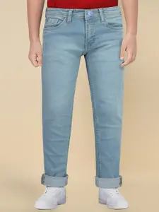 Allen Solly Junior Boys Skinny Fit Heavy Fade Clean Look Jeans