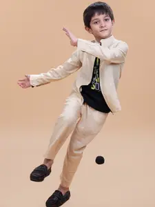 BAESD Boys Long Sleeves Jacket with Trousers