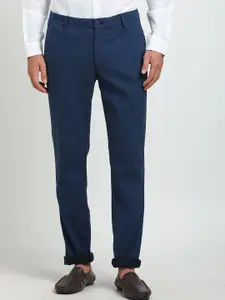 Turtle Men Relaxed Skinny Fit Chinos Trousers