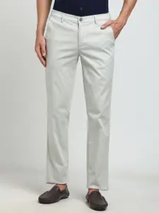 Turtle Men Relaxed Mid-Rise Skinny Fit Trousers