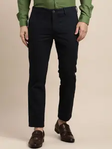 Turtle Men Relaxed Slim Fit Trousers