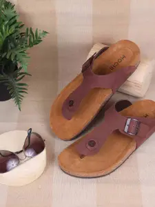 Mochi Men Leather Slip-On Comfort Sandals